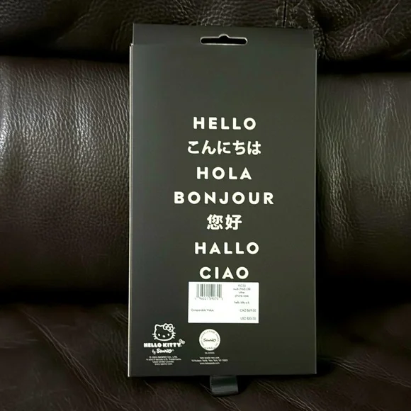 KATE SPADE Hello Kitty X Ksny Liquid Case Iphone 16 Pro - Picture 3 of 6